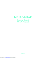 DFI NP100-N16C User Manual