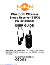 Nolan NSRX3C25XX User Manual