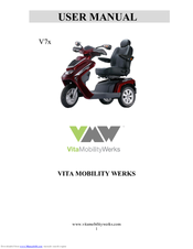 Vita Mobility Werks V7x User Manual