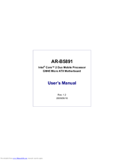 Acrosser Technology AR-B5891 User Manual