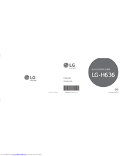LG LG-H636 Quick Start Manual