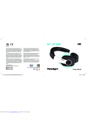 Paradigm H15NC Owner's Manual