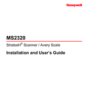 Honeywell StratosH MS2320 Installation And User Manual