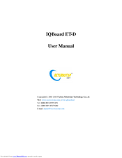 Returnstar IQBOARD ET-D User Manual