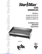 Star Max 636MD-LP Installation And Operation Instructions Manual