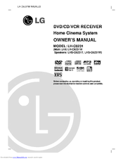 LG LH-C6231 Owner's Manual