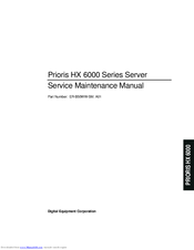 Prioris HX 6000 Series Service Maintenance Manual