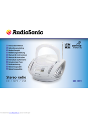 AudioSonic CD-1591 Instruction Manual