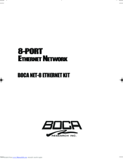 Boca NET-8 Installation Manual