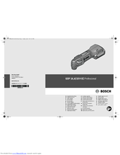 Bosch 4 V-EC Professional Original Instructions Manual