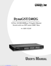 UNICOM DynaGST/2402G GEP-33224T-1 User Manual