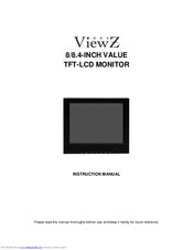 ViewZ vz8rtc Instruction Manual