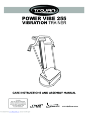 Trojan POWER VIBE 255 Care Instructions And Assembly Manual
