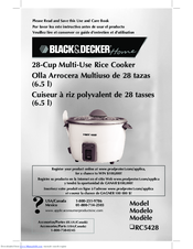 Black & Decker RC5428 Use And Care Book Manual