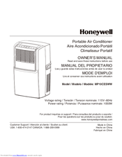 Honeywell MP10CESWW Owner's Manual