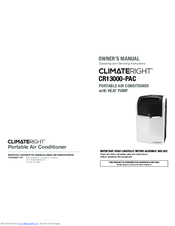 ClimateRight CR13000-PAC Owner's Manual