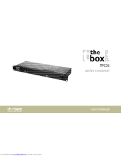 thomann the box pro TPC25 User Manual