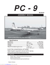 Seagull Models SEA 94 Pilatus PC-9 Assembly Manual