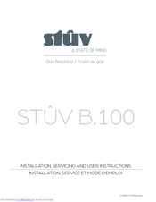 Stuv B.100 Installation, Servicing And User Instructions Manual