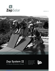 ZepSolar ZEP SYSTEM II Installation Manual