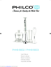 Philco PHHB 6603 User Manual