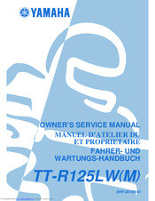 Yamaha TT-R125LWM Owner's Service Manual