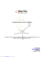 iNetVu 1201 Flyaway Troubleshooting Manual