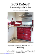 Eco Range ECOFLAM MAX Instructions For Use Installation And Servicing