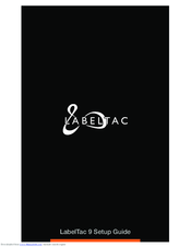 LabelTac 9 Setup Manual