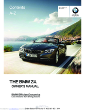 BMW A-Z Owner's Manual