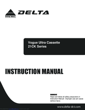Delta 21CK048C24 Instruction Manual