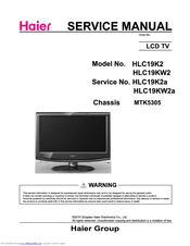 Haier HLC19K2 Service Manual
