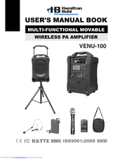 Hamilton/Buhl VENU-100 User Manual Book