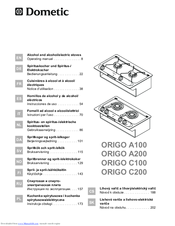 Dometic ORIGO A100 Operating Manual