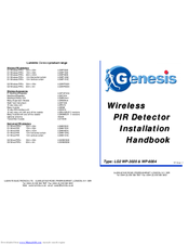 Genesis LG2 WP-3020 Installation Handbook