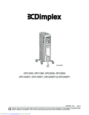 Dimplex OFC1500 Operating Instructions Manual