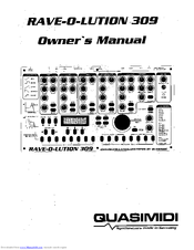 Quasimidi Rave-O-Lution 309 Manuals | ManualsLib