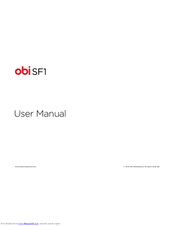 OBI SF1 User Manual