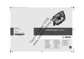 Bosch GBH 36 V-EC Compact Professional Original Instructions Manual