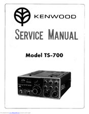 Kenwood TS-700 Sevice Manual