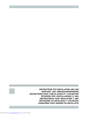 Best ISASC7388 Instructions For Installation And Use Manual