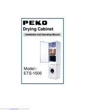 PEKO ETS-1500 Installation And Operating Manual