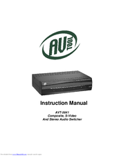 AV TOOL AVT-5641 Instruction Manual