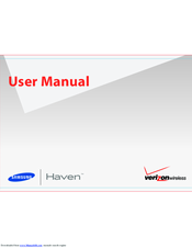 Samsung Haven User Manual