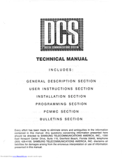 Samsung Prostar DCS Technical Manual