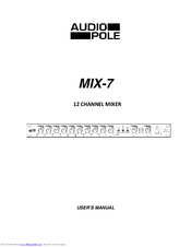 Audio Pole MIX-7 User Manual