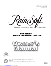 ec4 rainsoft system manualzz manualslib