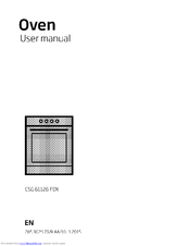 Beko CSG 61126 FDX User Manual