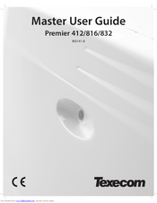 Texecom Premier 832 Manuals | ManualsLib