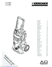 Kärcher K 3.550 Manual